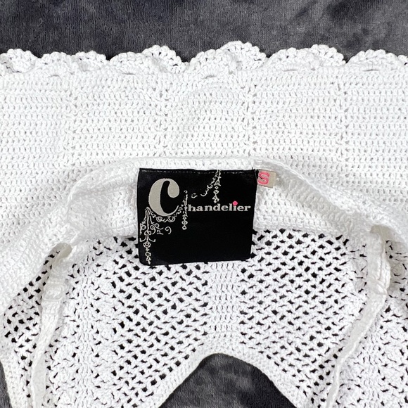 Chandelier crocheted crop top - Picture 4 of 6